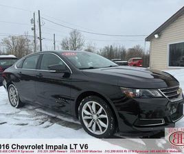 CHEVROLET IMPALA USED 2016 CHEVROLET IMPALA 2LT
