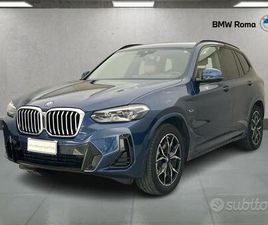 BMW X3 XDRIVE 30E BMW X3 XDRIVE30E MSPORT AUTO