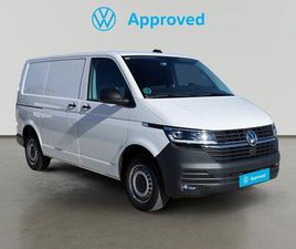 VOLKSWAGEN TRANSPORTER FURGON BATALLA CORTA TN 2.0 TDI 110 KW (150 CV) DSG