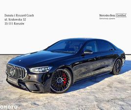 MERCEDES CLASSE S S 63 E PERFORMANCE MERCEDES-BENZ KLASA S AMG 63 E PERFORMANCE PHEV L 4-MATIC 9G-TRONIC