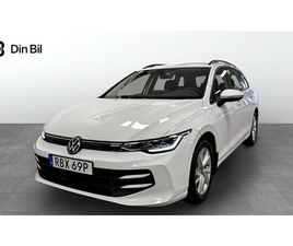 VOLKSWAGEN GOLF VARIANT ETSI 150HK FJÄRRSTYRDVÄRMARE&DRAG