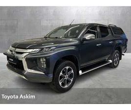 MITSUBISHI L200 2.3L 150HK, DOBBELCAB, KROK, LEDBAR, DAB