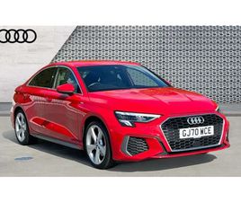 AUDI A3 BERLINA 35 TFSI AUDI A3 SALOON 35 TFSI S LINE 4DR S TRONIC SALOON 2020, 41844 MILES, £19290 - 31317774 - EXCHANGEANDMART.CO.UK
