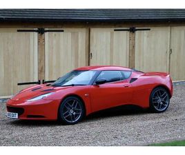 LOTUS EVORA V6 4, 2010. 39,990 MILES WITH STAMPED UP SERVICE HISTORY.