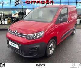 CITROEN BERLINGO FOURGON VAN 650 M BLUEHDI 75 S&S BVM5 CLUB