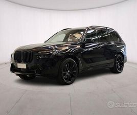 BMW X7 XDRIVE40D 48V MSPORT PRO 7 POSTI