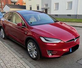 TESLA MODEL X 90D 90D, AHK, LEBENSLANG STROMKOSTEN 0.- € PRO KM BEIM CCS-LADEN AN ALLEN TESLA SUPERCHARGERN, MWST. AUSWEISBAR,