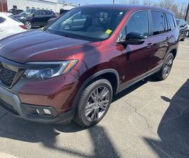 2021 HONDA PASSPORT EX-L RED PEARL ON GRAY
