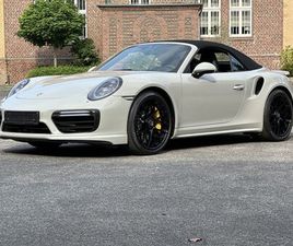 PORSCHE 991 911 TURBO S CABRIOLET *PTS FASHIONGREY*UNIKA
