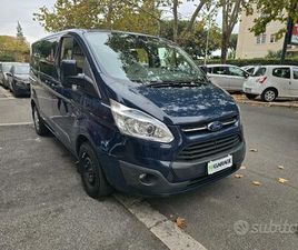 FORD TRANSIT CUSTOM FORD TRANSIT CUSTOM 2.2 TDCI 155CV 9 POSTI GANCIO