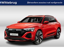 AUDI Q8 E-TRON 55 QUATTRO S EDITION 115 KWH 408PK | PANORAMADAK | B&O | 22 LM VELGEN | MEMORY | OPTIEK PAKKET ZWART |