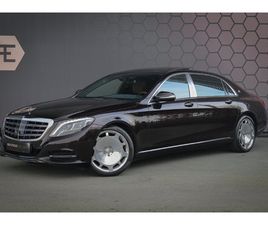 MERCEDES CLASSE S MAYBACH MERCEDES-BENZ S-KLASSE MAYBACH 500 | FIRST CLASS EXECUTIVE 2-ZITS ACHTERBANK | ABC ACTIVE BODY CONTROL | EXCLUSIEF PAKKET | MANUFAKTUR RUBY BLACK | STOELVERWARM