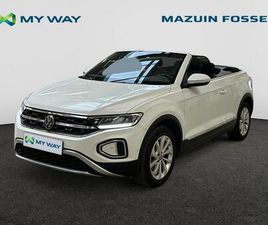 VOLKSWAGEN T-ROC CABRIOLET NEW T-ROC CABRIO STYLE 1.0 OPF 81 KW (110 CH) 6 VITESSES MANUEL