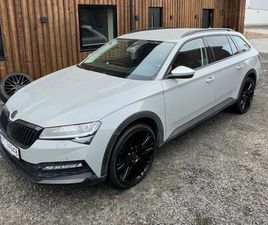SKODA SUPERB COMBI SCOUT 2,0 TDI 190HK L&K 4X4 AUT SCOUT