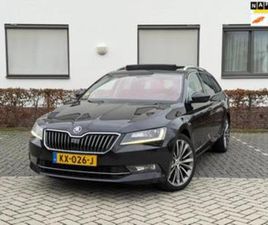 SKODA SUPERB WAGON SKODA SUPERB COMBI 1.6 TDI STYLE BUSINESS LEER PANO TREKHAAK — SKODA — MARKTPLAATS
