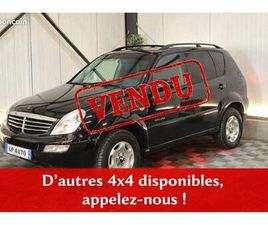 4X4 SSANGYONG REXTON (MERCEDES ML) ◊ CONTRÔLE TECHNIQUE OK ◊ MOTEUR 5 CYLINDRES DIESEL ◊️ - REPRISE POSSIBLE DE VOTRE VÉHICULE