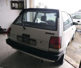 TOYOTA STARLET 12 VÁLVULAS DEZEMBRO/87