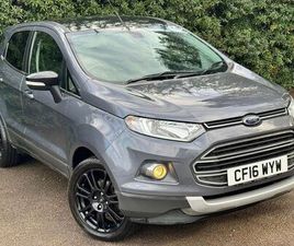 FORD ECOSPORT FORD ECOSPORT 1.0T ECOBOOST TITANIUM S 2WD EURO 6 (START/STOP) 5DR