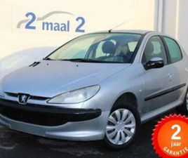 PEUGEOT 206 ② PEUGEOT 206 1.2I AIRCI/5DEURS 2 JAAR GARANTIE! — PEUGEOT — 2EMEMAIN