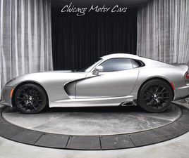 DODGE VIPER COUPE 2015 DODGE VIPER ONLY 3K MILES GUNMETAL GRAY CARBON FIBER SILLS & SPOILER