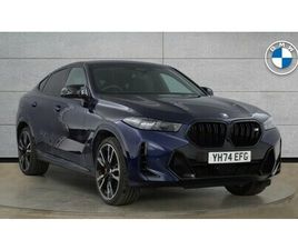 BMW X6 M60I BMW X6 M60I XDRIVE 4.4 5DR