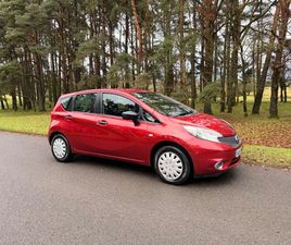 NISSAN NOTE 1.2 XE 2014
