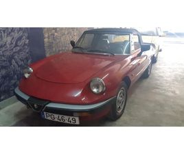 ALFA ROMEO SPIDER DUETTO ALFA ROMEO SPIDER SÉRIE II SETEMBRO/89