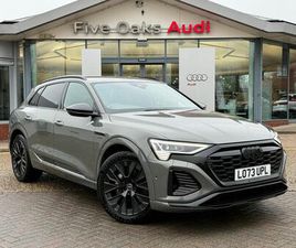 AUDI Q8 E-TRON 55 BLACK EDITION SUV 5DR ELECTRIC AUTO QUATTRO 114KWH (11KW CHARGER) (408 PS)