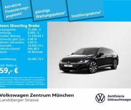 VOLKSWAGEN ARTEON SHOOTING BRAKE 2.0 TSI R-LINE AHK LEDER I