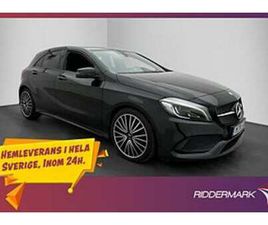 MERCEDES-BENZ A 180 AMG NIGHT NAVI P-SENSORER HALVSKINN