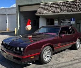 1988 CHEVROLET MONTE CARLO