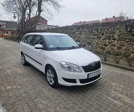 SKODA FABIA 2010R KOMBI 1.6TDI 90KM SPRAWNA ZAREJESTROWANA TRZCIŃSKO-ZDRÓJ • OLX.PL