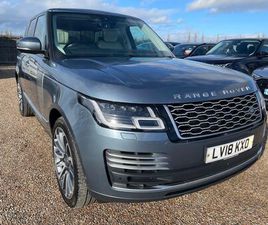 2018 LAND ROVER RANGE ROVER 4.4 SDV8 AUTOBIOGRAPHY 4WD (LWB)(START/STOP)