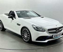 MERCEDES-BENZ SLC 1.6 SLC180 AMG LINE G-TRONIC EURO 6 (START/STOP) 2DR PETROL AUTOMATIC