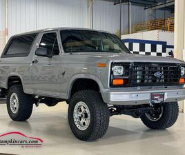 FORD CUSTOM USED 1982 FORD BRONCO CUSTOM 2D UTILITY 4WD