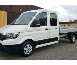 VOLKSWAGEN CRAFTER 2.0TDI DUBBELHYTT 7-SITS CHASSI FLAK 3.5M
