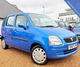 2001 VAUXHALL AGILA 1.0I 12V MPV 5DR PETROL MANUAL (151 G/KM, 57 BHP) MPV PETROL MANUAL
