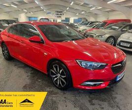 VAUXHALL INSIGNIA 2019 VAUXHALL INSIGNIA 1.5I TURBO GPF SRI NAV GRAND SPORT EURO 6 (START/STOP) 5DR HATCHBACK PETROL MANUAL