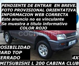 MITSUBISHI L200 2.5 TD CLUB CAB 4X4 GL