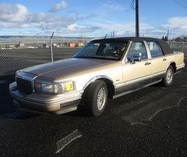 LINCOLN TOWN CAR 1991 LINCOLN TOWN CAR CARTIER