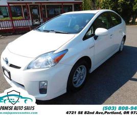 2010 TOYOTA PRIUS III HATCHBACK BLIZZARD PEARL