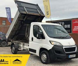 2018 PEUGEOT BOXER 2.0 BLUEHDI 335 BUILT FOR BUSINESS PLUS L2 EURO 6 2DR CHASSIS CAB DIESEL MANUAL
