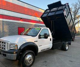 FORD F450 2007 FORD F-450 SUPER DUTY DIESEL 164K.MI.12X4FT.DUMP TRUCK**SALE**