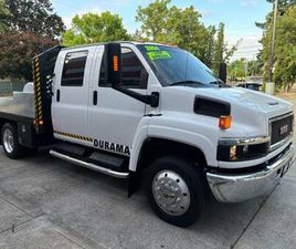 2004 GMC KODIAK C4500HD CREW CAB DIESEL 121K.MI.FLAT BED TRUCK**SALE**