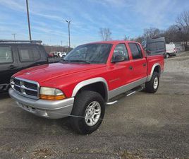 DODGE DAKOTA USED 2002 DODGE DAKOTA SLT QUAD CAB