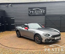 ABARTH 124 SPIDER ABARTH 124 1.4 MULTIAIR CONVERTIBLE 2DR PETROL AUTO EURO 6 (170 PS)
