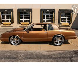 CHEVROLET MONTE CARLO 1987 CHEVROLET MONTE CARLO