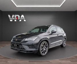 CUPRA ATECA CUPRA ATECA 2.0 TSI 4DRIVE DSG – 300 CH • CAMÉRA 360° ALCANTARA LED APPLE CARPLAY & ANDROID AUTO