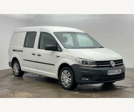 VOLKSWAGEN CADDY UTILITAIRE 2.0 TDI C20 CREW VAN DSG LWB EURO 6 (START/STOP) 5DR