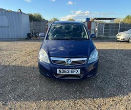 VAUXHALL ZAFIRA 1.6 16V EXCLUSIV EURO 5 5DR